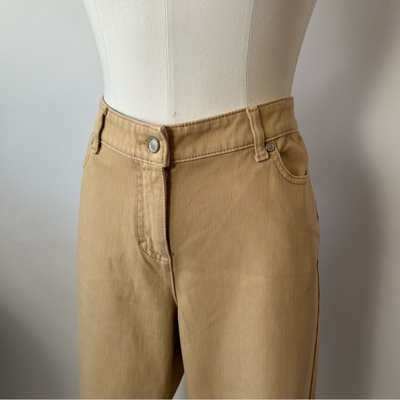 J. McLaughlin Lexi Jeans Ankle Cropped Skinny Legged Stretch
Denim tan size 14 - Picture 4 of 12